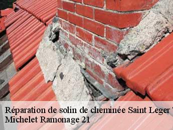 Réparation de solin de cheminée saint-leger-triey-21270 Michelet Ramonage 21